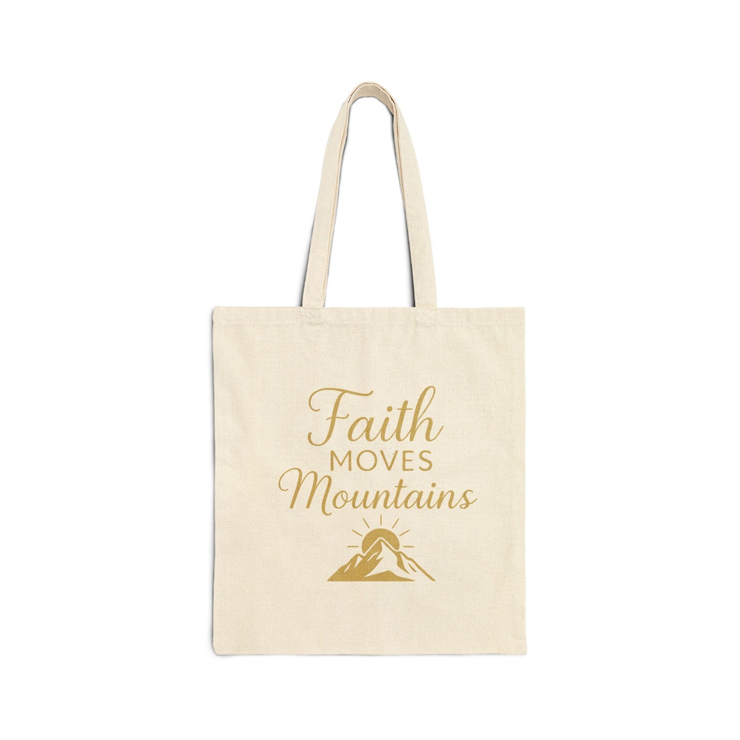 Cotton Canvas Tote Bag